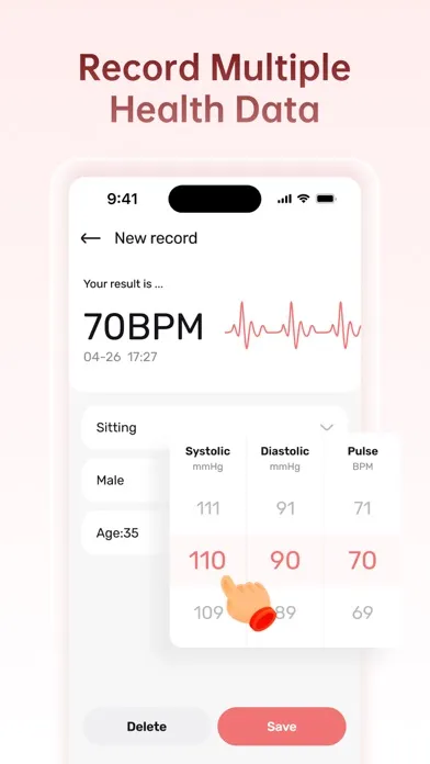 PulseCare: Health Tracker Screenshots