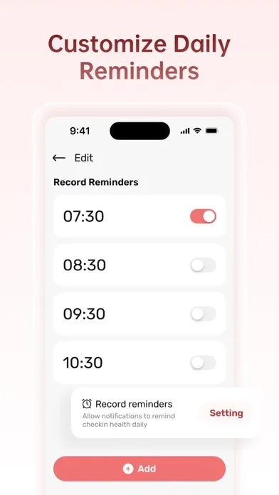 PulseCare: Health Tracker Screenshots
