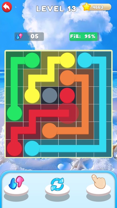 Match The Dots Connection Game سکرین شاٹس
