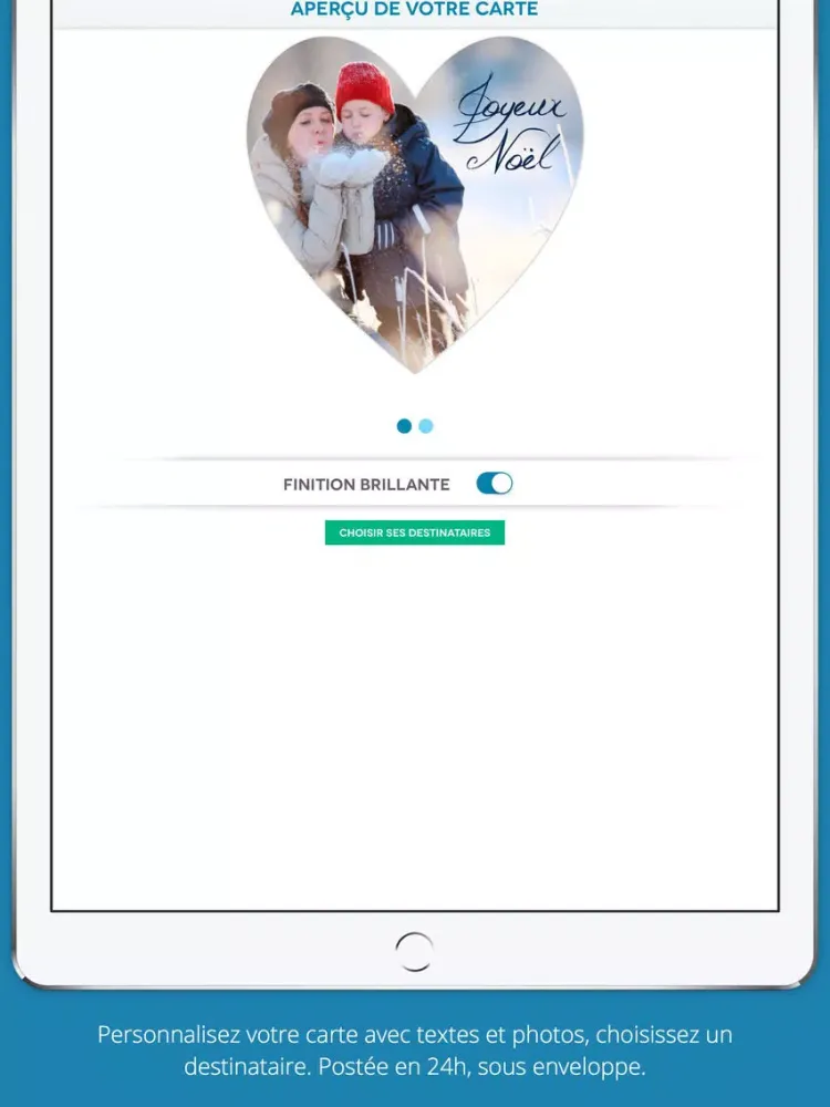 Zrzuty ekranu Planet Cards - We print your life iPad 