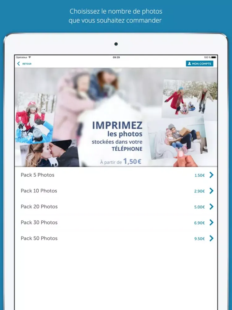 Zrzuty ekranu Planet Cards - We print your life iPad 