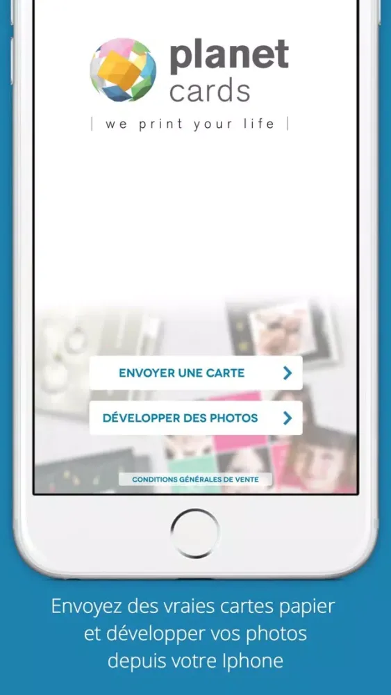 Zrzuty ekranu Planet Cards - We print your life