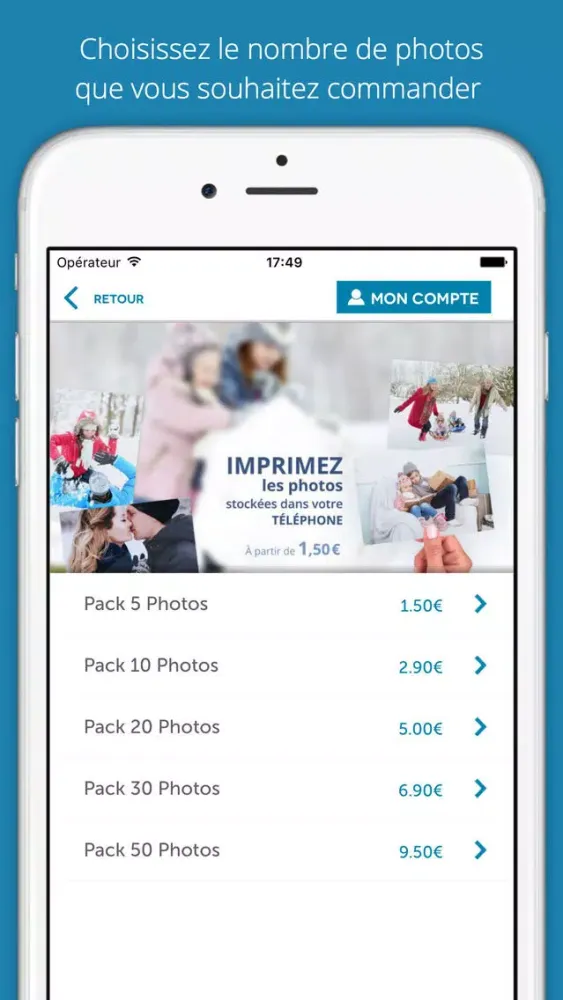 Zrzuty ekranu Planet Cards - We print your life