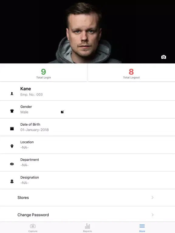 Screenshot di InOut App iPad 