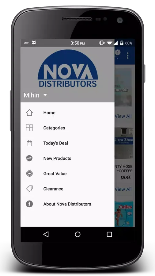 Nova Distributors Ekran Görüntüleri