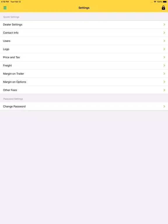 تصاویر CAM Superline Dealer Portal iPad 