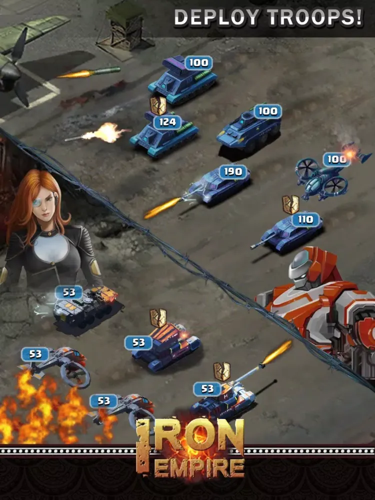 Capturas de pantalla de Iron Empire 2 iPad 