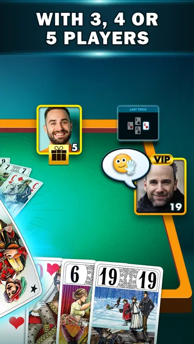 Zrzuty ekranu VIP Tarot Online Card Game