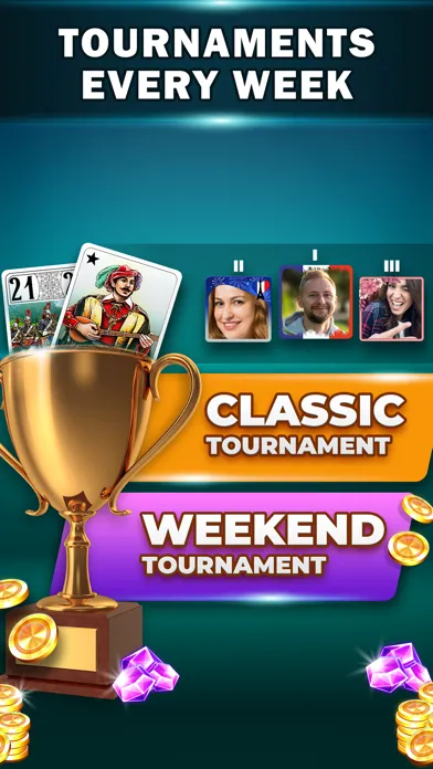 Zrzuty ekranu VIP Tarot Online Card Game