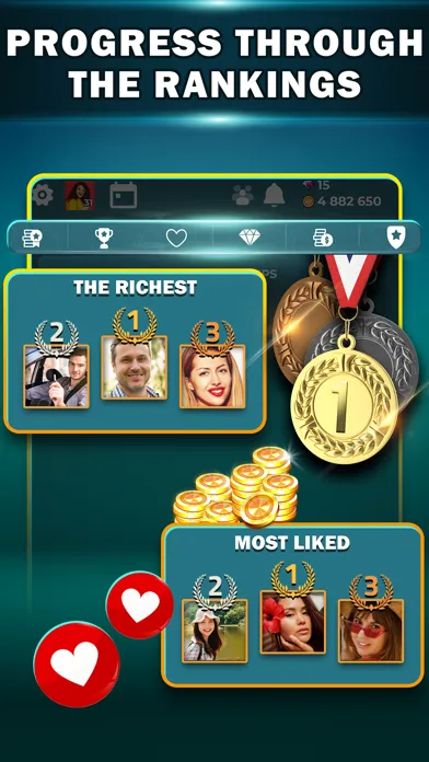 Zrzuty ekranu VIP Tarot Online Card Game
