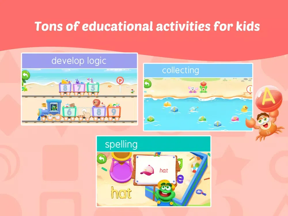 Captures d'écran de Kids Isle World iPad 