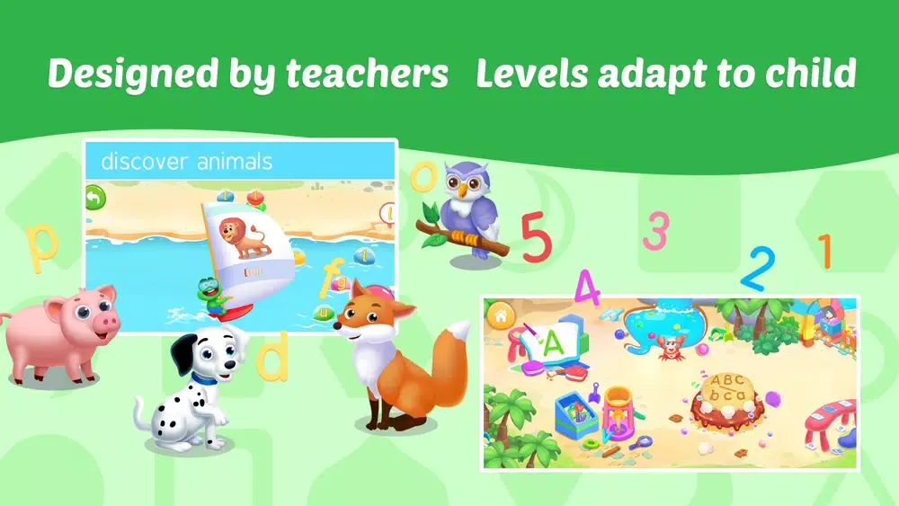 Captures d'écran de Kids Isle World