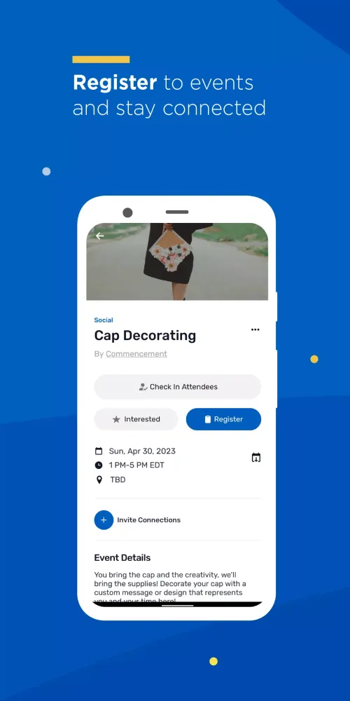 Screenshot di CampusGroups