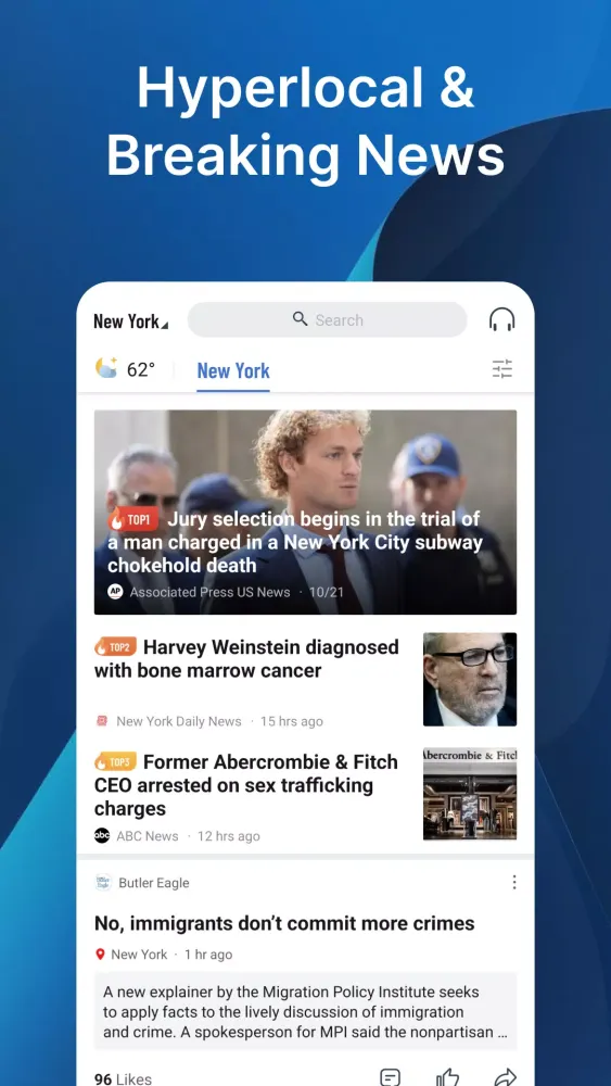 Captures d'écran de Daily News