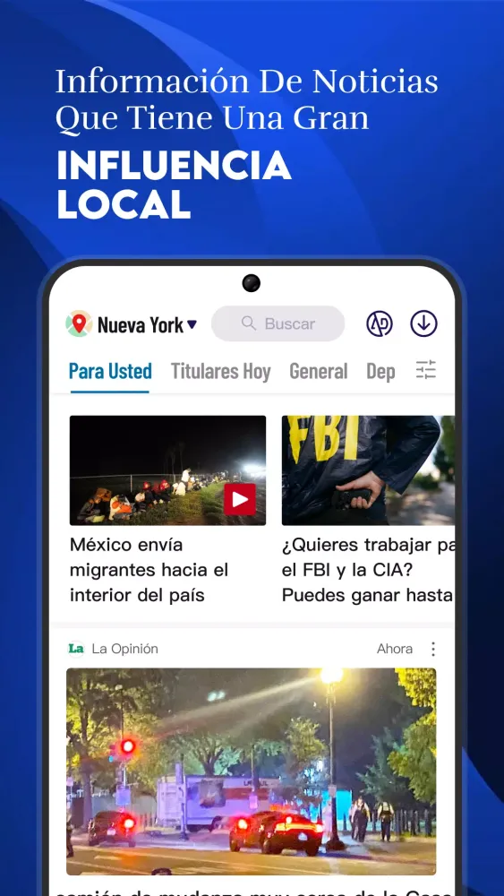 Capturas de pantalla de Noticias Locales
