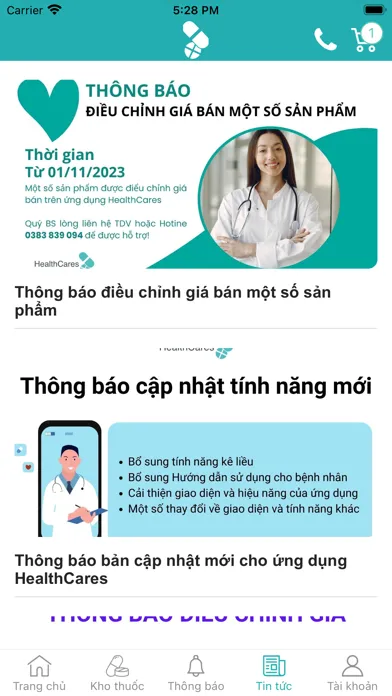 Скриншоты Tủ Thuốc NOVA