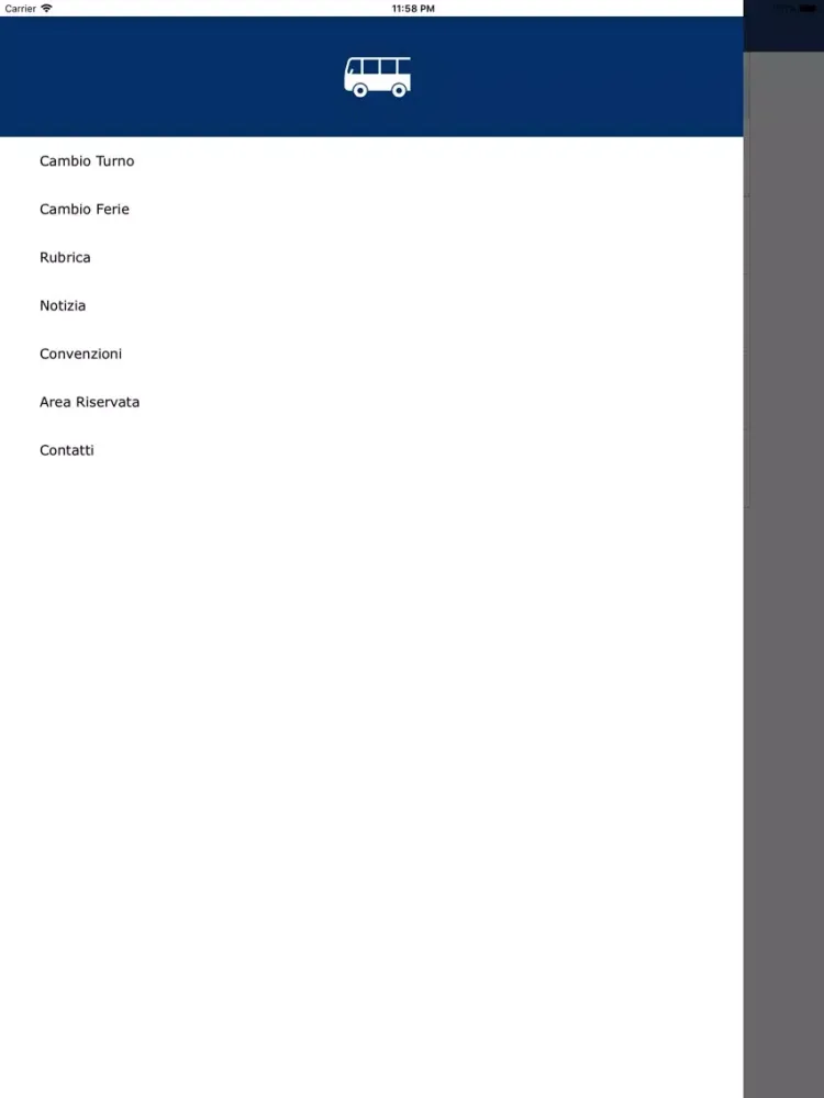 Screenshot di Novara tpl Turni iPad 