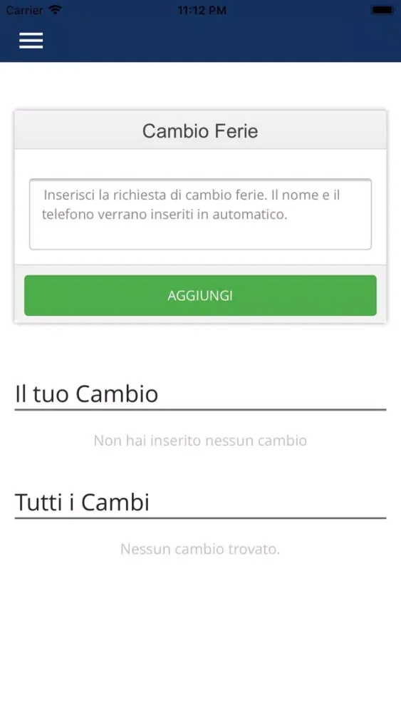 Screenshot di Novara tpl Turni