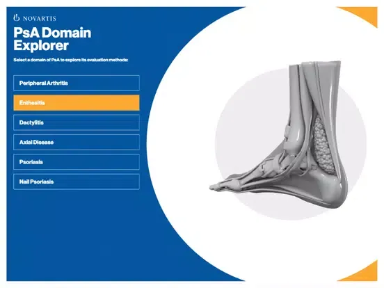 PsA Domain Explorer iPad  स्क्रीनशॉट