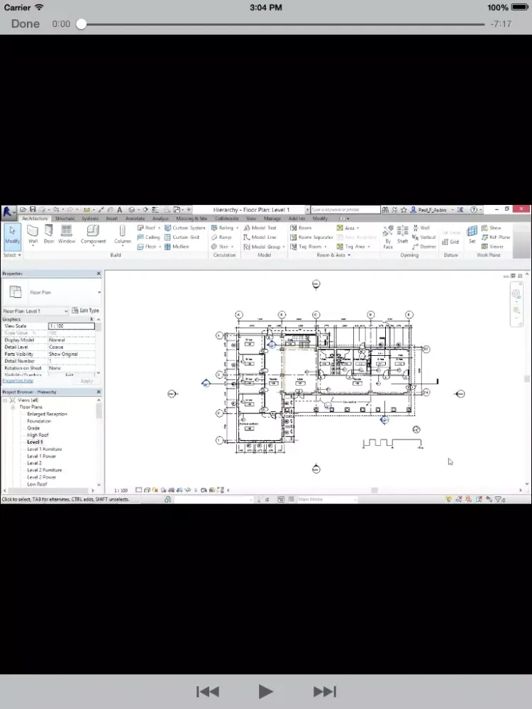 RevitArch iPad  سکرین شاٹس