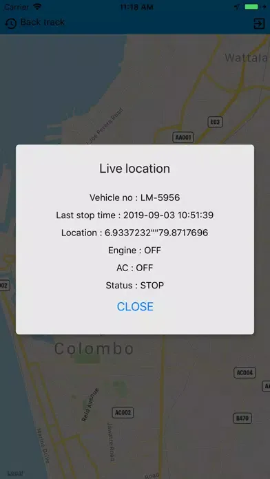 My Vehicle Locator應用截圖