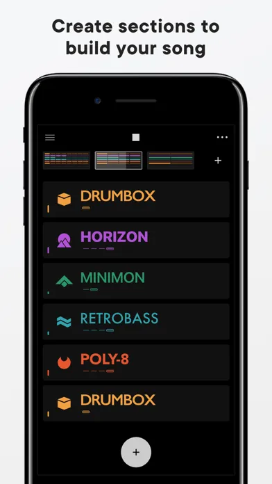 Captures d'écran de Groovebox - Beat Synth Studio