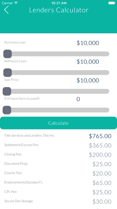 Ảnh chụp màn hình của Novation Title Insurance