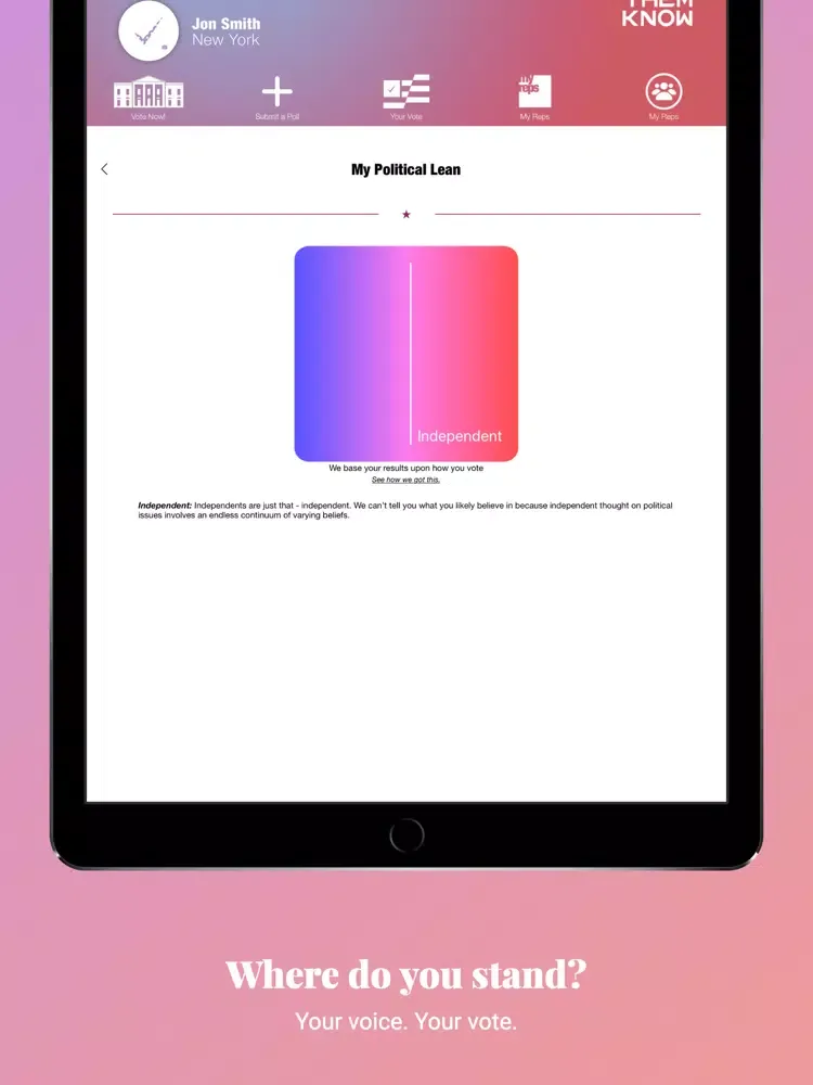 Zrzuty ekranu Let Them Know iPad 