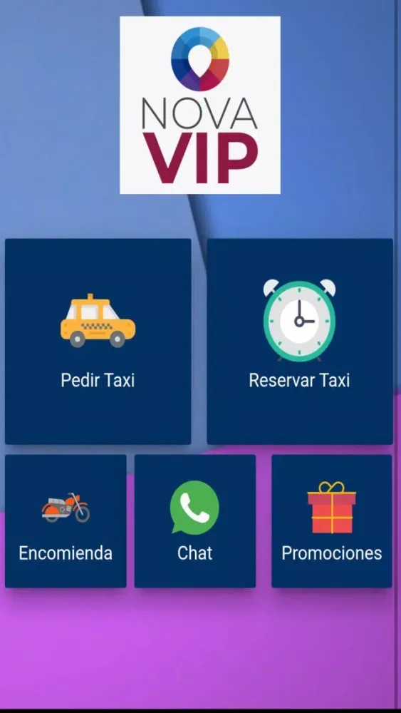 Capturas de pantalla de Nova Taxi VIP