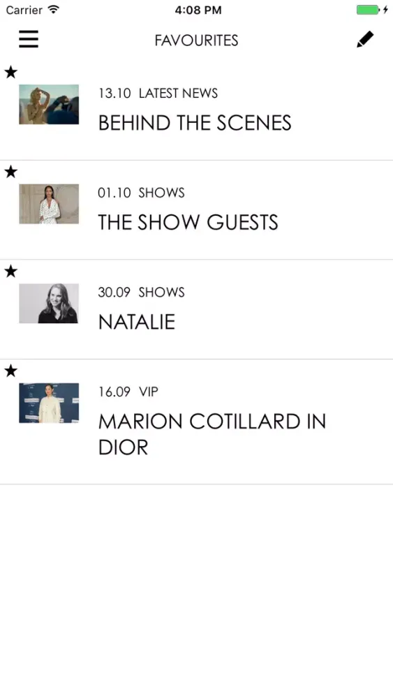 Capturas de pantalla de DIORMAG, All the latest Dior news