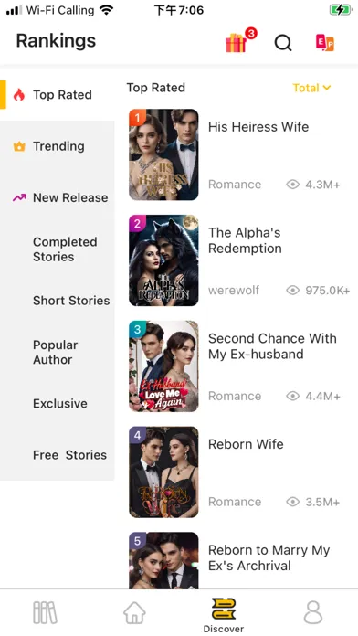 Screenshot di EasyNovelHub: Novels & Stories
