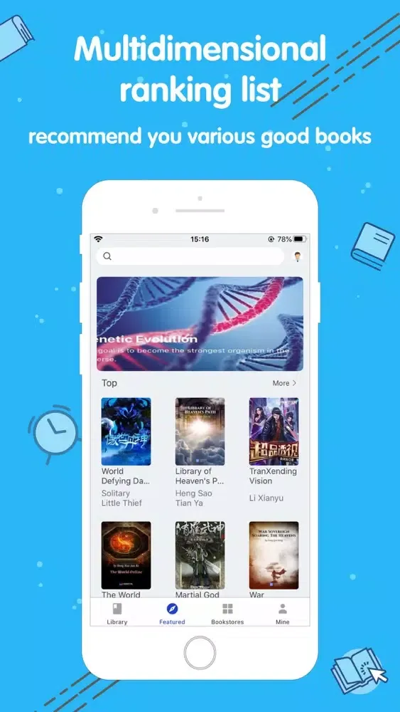 Novel World - Wuxiaworld Novel سکرین شاٹس