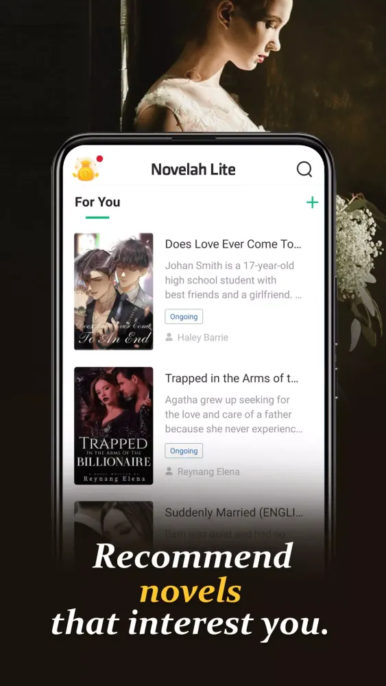 Capturas de pantalla de Novelah Lite