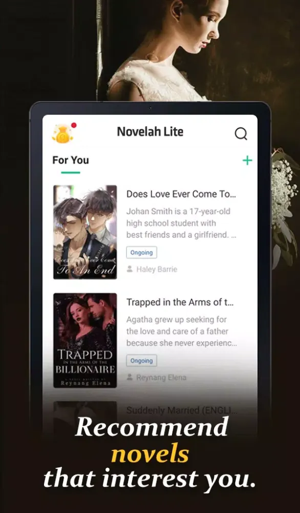 Capturas de pantalla de Novelah Lite