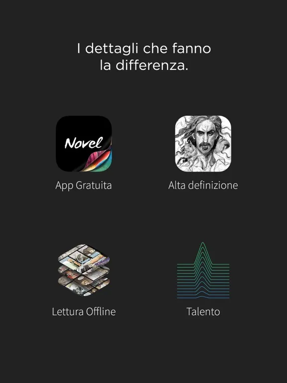Capturas de pantalla de Novel Comix iPad 