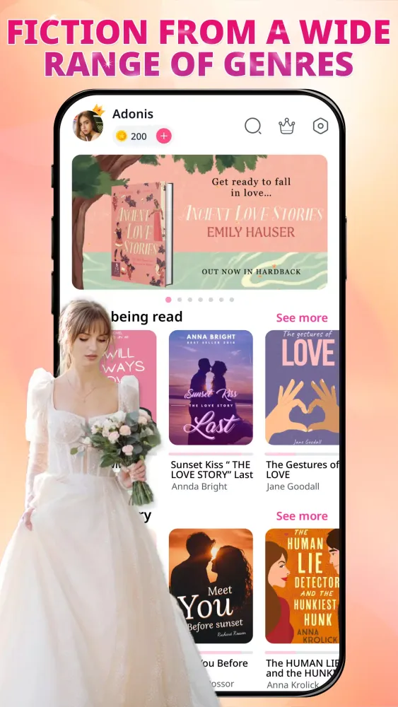 Web Novel: Fiction & Webtoon Screenshots