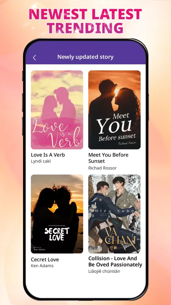 Web Novel: Fiction & Webtoon Screenshots