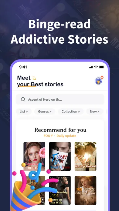 Novel.Read – Book & Web Story Screenshots