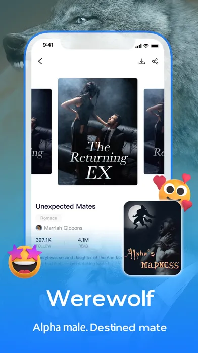 Capturas de tela do ReadHub -novels & ebooks