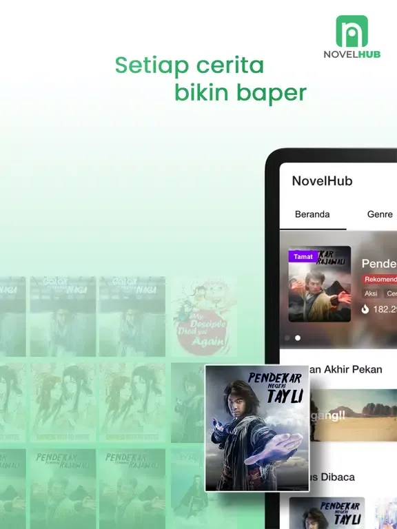 NovelHub - Read Online Novels iPad  Screenshots
