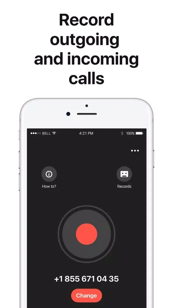 TapeRec - Call recorder app Ekran Görüntüleri