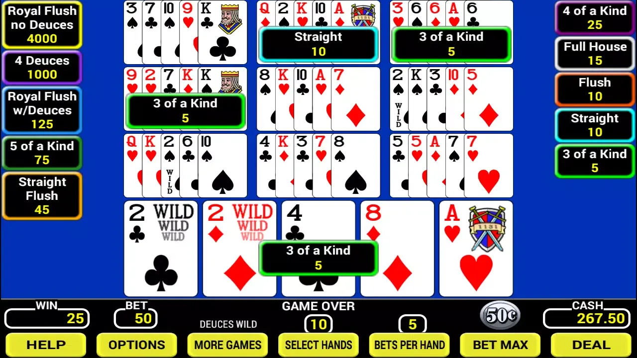 Zrzuty ekranu Ten Play Poker