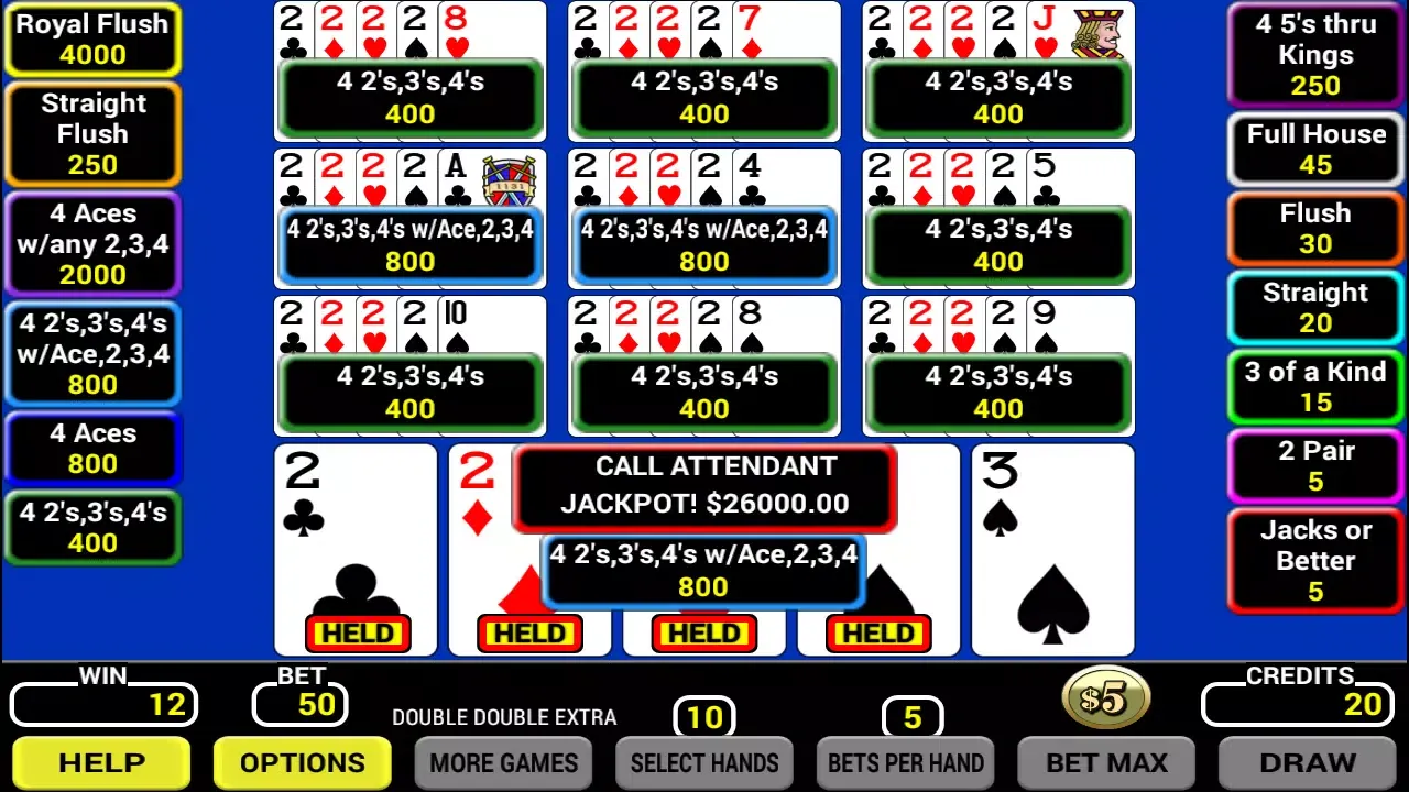 Zrzuty ekranu Ten Play Poker