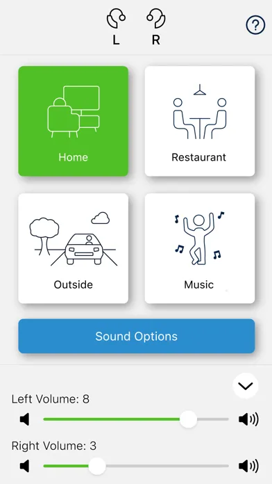 Ảnh chụp màn hình của Sonify Hearing