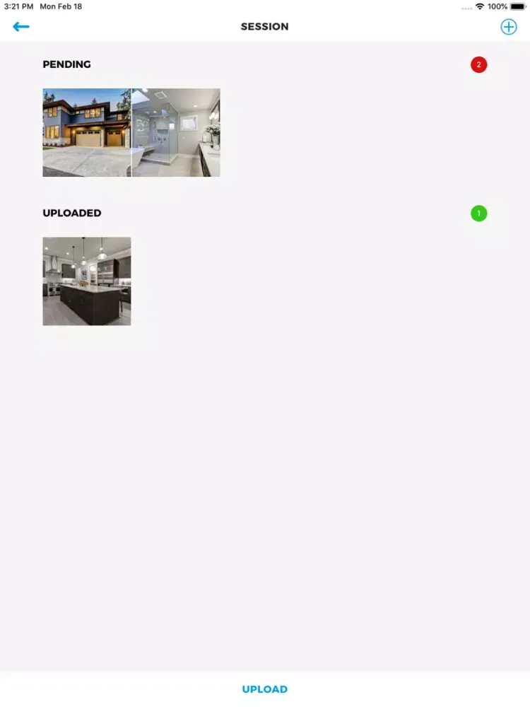 NoviHome Capture iPad  Screenshots