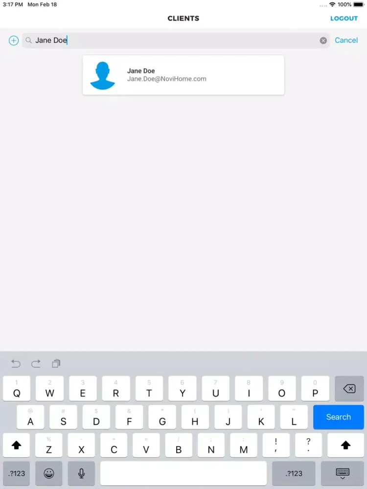 NoviHome Capture iPad  Screenshots