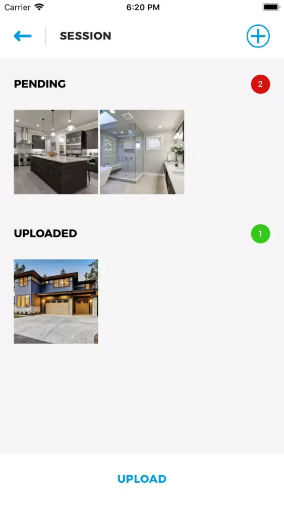 NoviHome Capture Screenshots