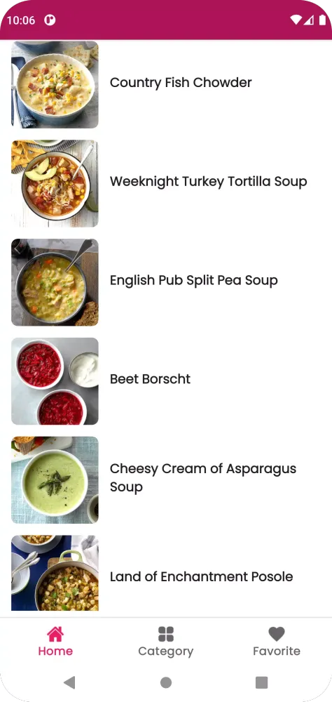 Easy Soup Recipe 스크린샷
