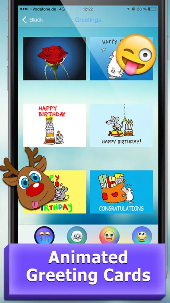 Ảnh chụp màn hình của Emoji Universe - Stickers, Emojis and Emoticons for WhatsApp, WeChat, Line, Viber and iMessage
