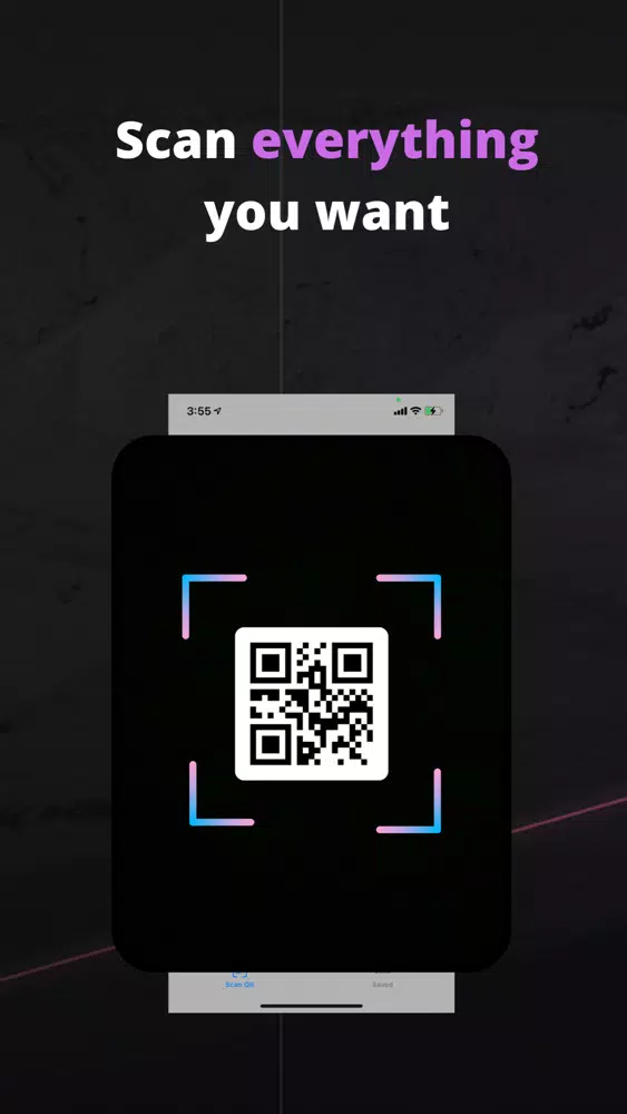 Captures d'écran de QR Code Readder